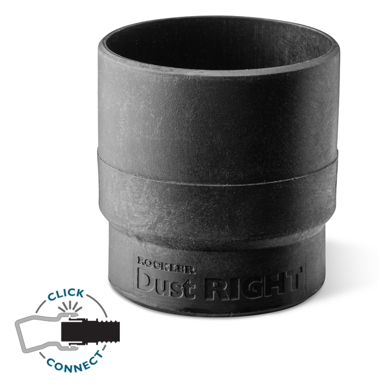 Dust Right Click-Connect FlexiPort 2-1/2'' Fitting Adapter - main pic