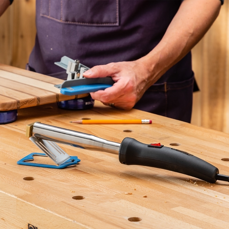 Rockler Branding Iron Alignment Jig - full pic 