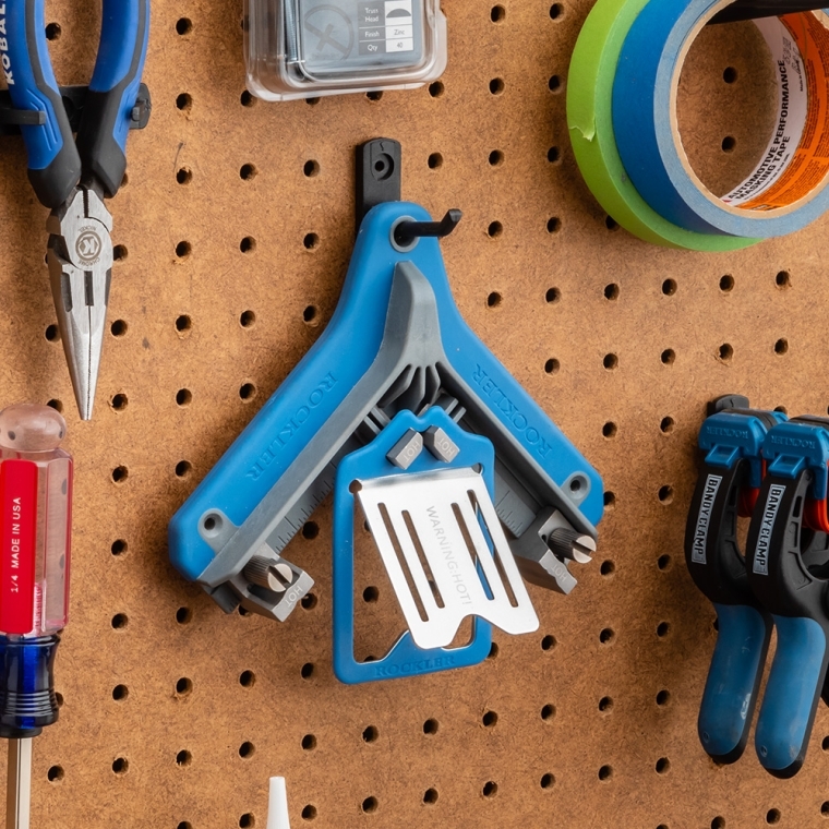 Rockler Branding Iron Alignment Jig - full pic 