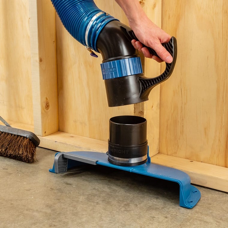 Dust Right Floor Sweep with Blast Gate - full pic 