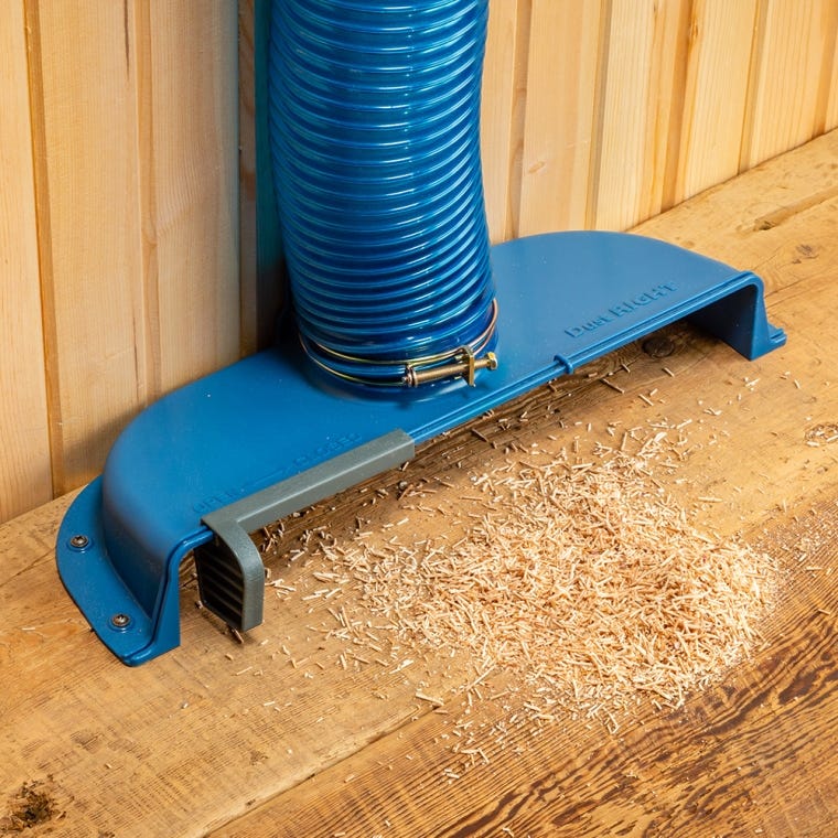 Dust Right Floor Sweep with Blast Gate - full pic 