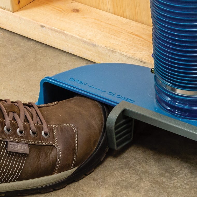 Dust Right Floor Sweep with Blast Gate - full pic 