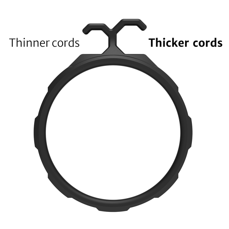 1-1/2'' Sliding Dust Hose Cord Clips, 3-Pack - full pic 