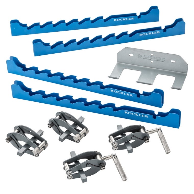 Rockler Mini Deluxe Panel Clamps, 2-Pack - full pic 