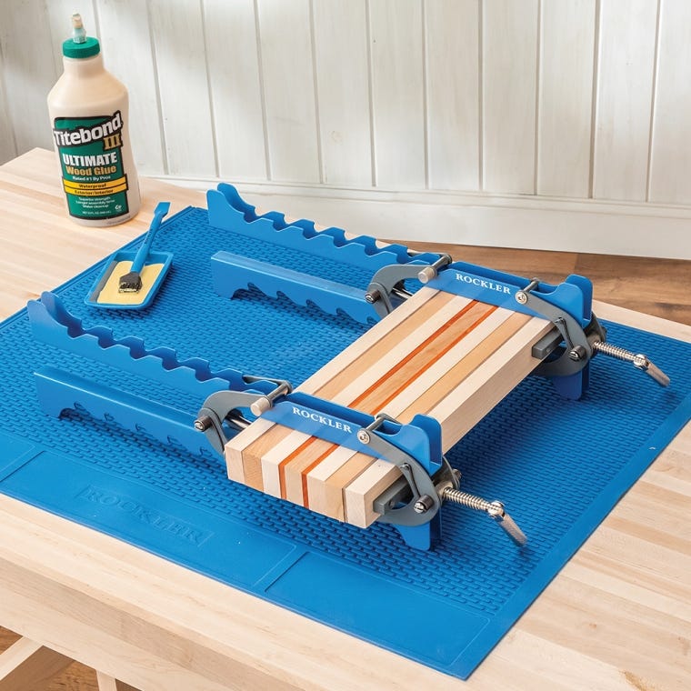 Rockler Mini Deluxe Panel Clamps, 2-Pack - full pic 