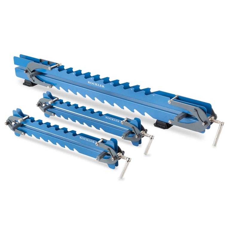 Rockler Mini Deluxe Panel Clamps, 2-Pack - full pic 