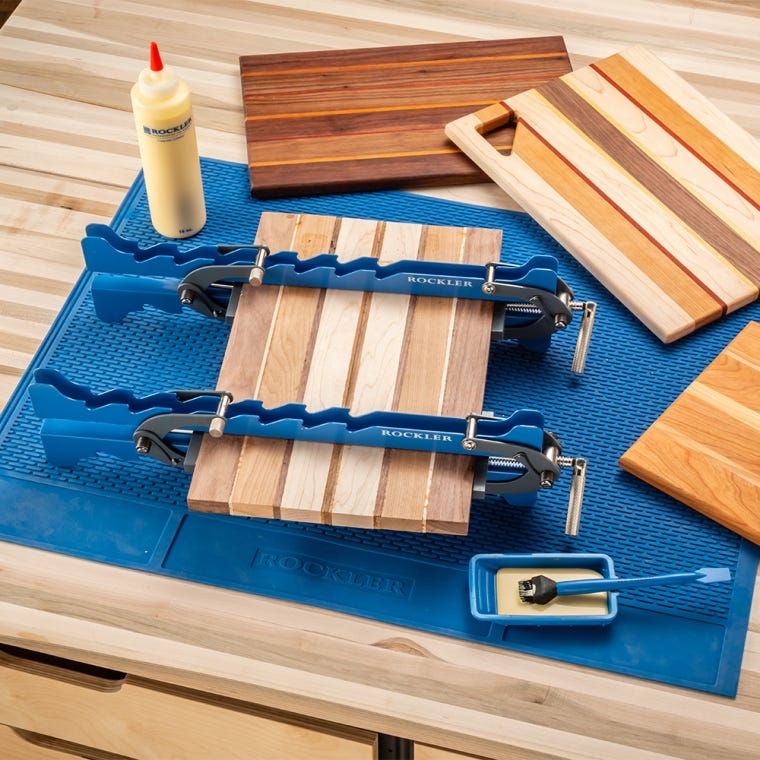 Rockler Mini Deluxe Panel Clamps, 2-Pack - full pic 