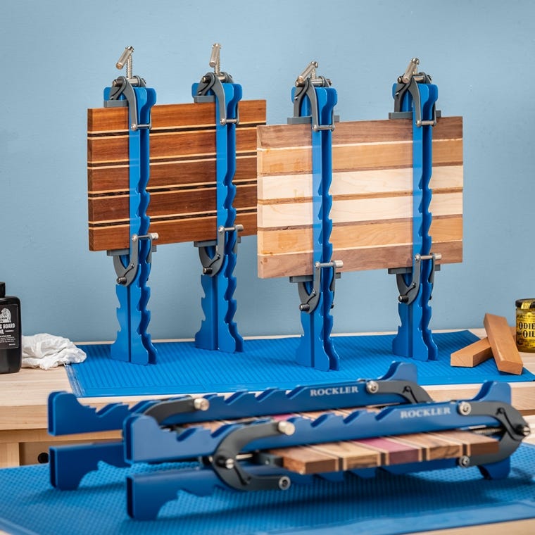 Rockler Mini Deluxe Panel Clamps, 2-Pack - full pic 