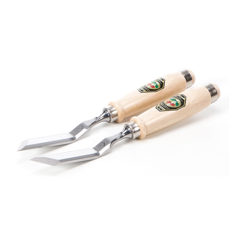 Two Cherries - Cranked Skew Chisels 20MM (Pair) - main pic