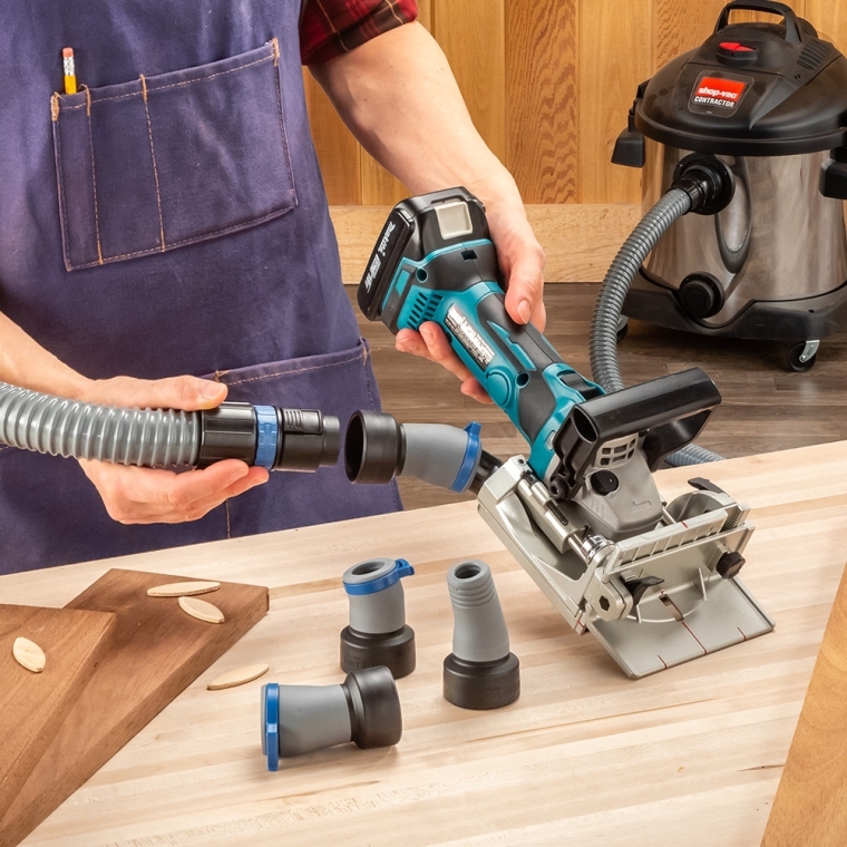 Dust Right FlexiPort Power Tool Hose Kit with Click-Connect, 12' Fixed-Length Hose - full pic 