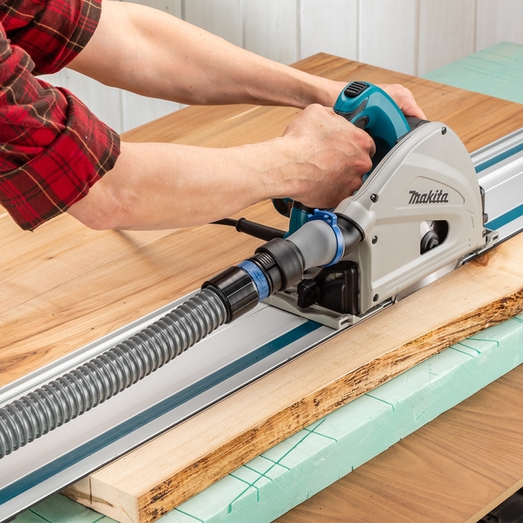 Dust Right FlexiPort Power Tool Hose Kit with Click-Connect, 12' Fixed-Length Hose - full pic 