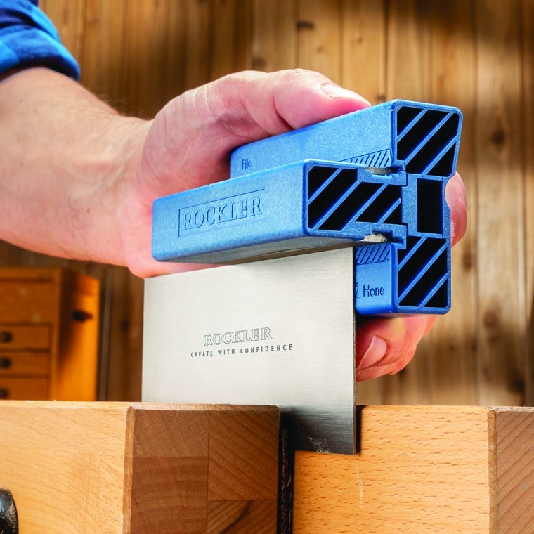 Rockler 3-in-1 Cabinet Scraper Sharpening Tool - full pic 