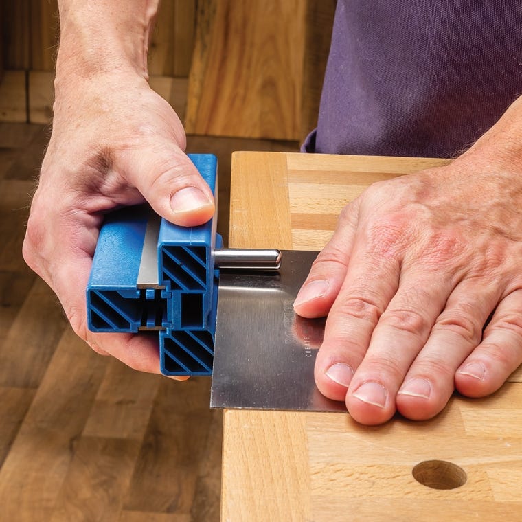 Rockler 3-in-1 Cabinet Scraper Sharpening Tool - full pic 