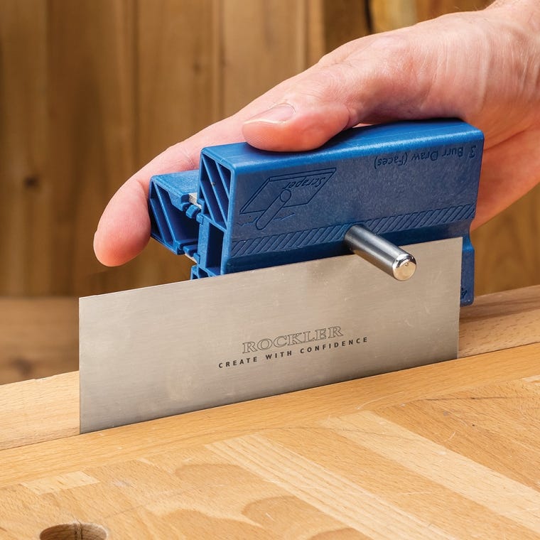 Rockler 3-in-1 Cabinet Scraper Sharpening Tool - full pic 