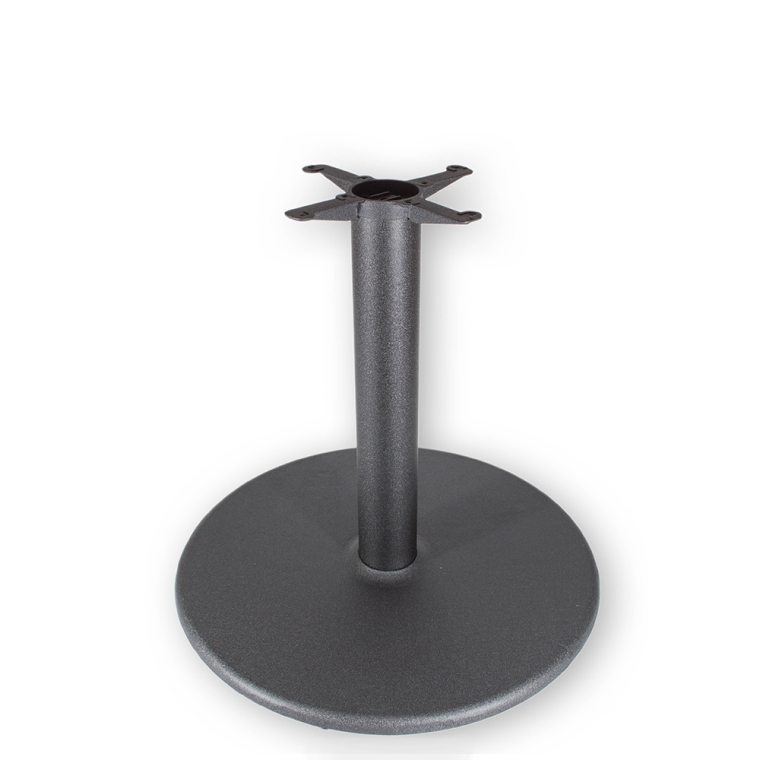 Round Flat Style Dia. Cast Iron Table Base - full pic 