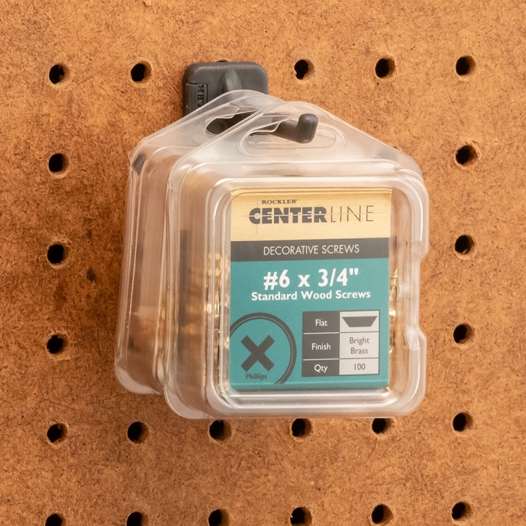 Rockler Hang-Tight 32-Piece Pegboard Hook Starter Pack - full pic 