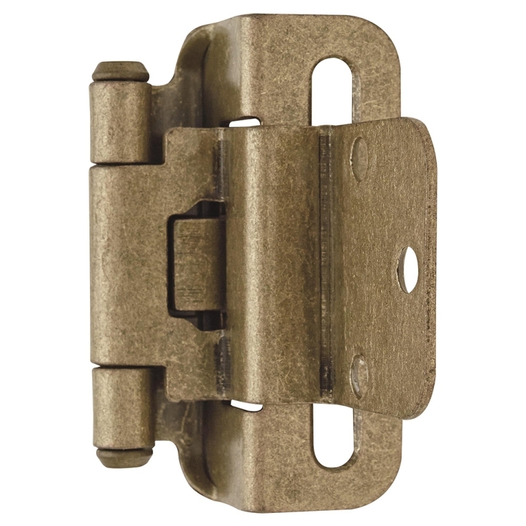 3/8'' Inset Self-Closing Partial Wrap Cabinet Hinges - full pic 