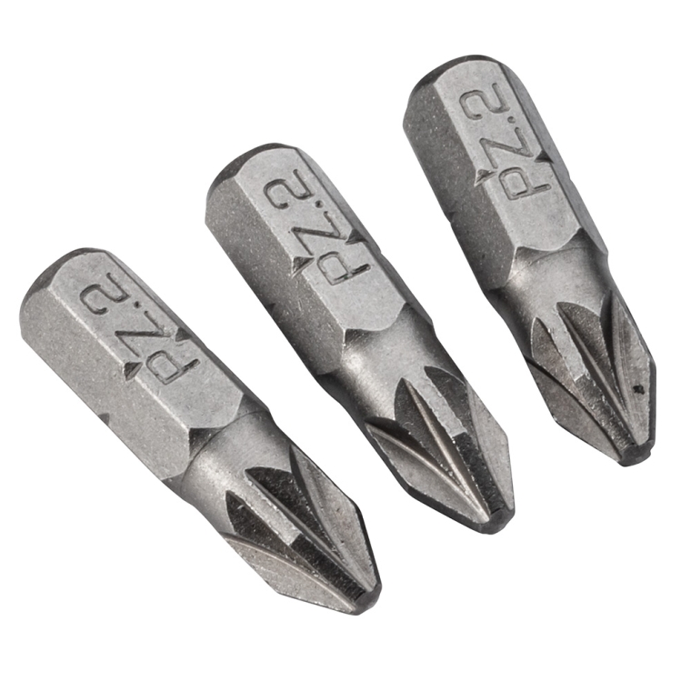 Pozi Rockler Centerline 1'' Driver Bits, 3-Pack - main pic