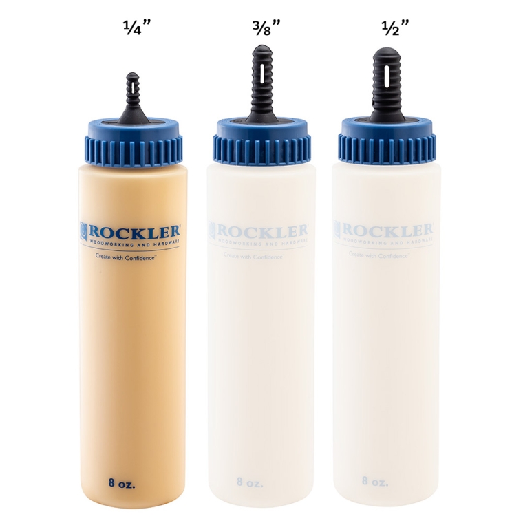 Rockler Glue Bottle Silicone Applicator Tips, Dowel Joinery - full pic 