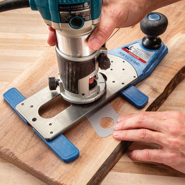 Rockler Flush-Cutting Router Jig - full pic 