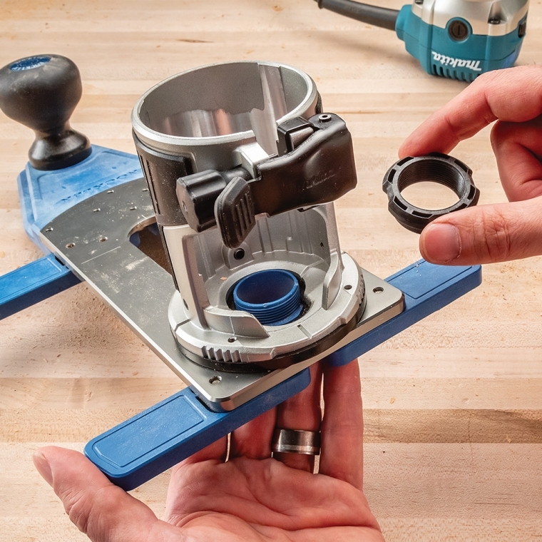 Rockler Flush-Cutting Router Jig - full pic 
