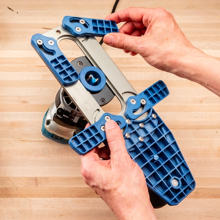 Rockler Flush-Cutting Router Jig - full pic 