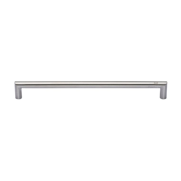 10-1/2''  Modern D Stainless Steel Cabinet Pull, Satin Stainless - main pic