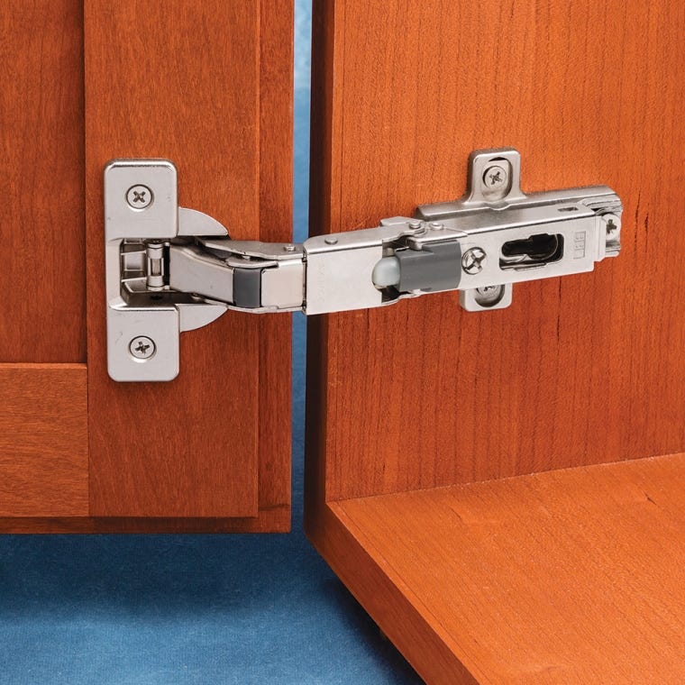 Lipped Door Salice Soft-Close Hinge Kit (Pair) for Frameless - main pic