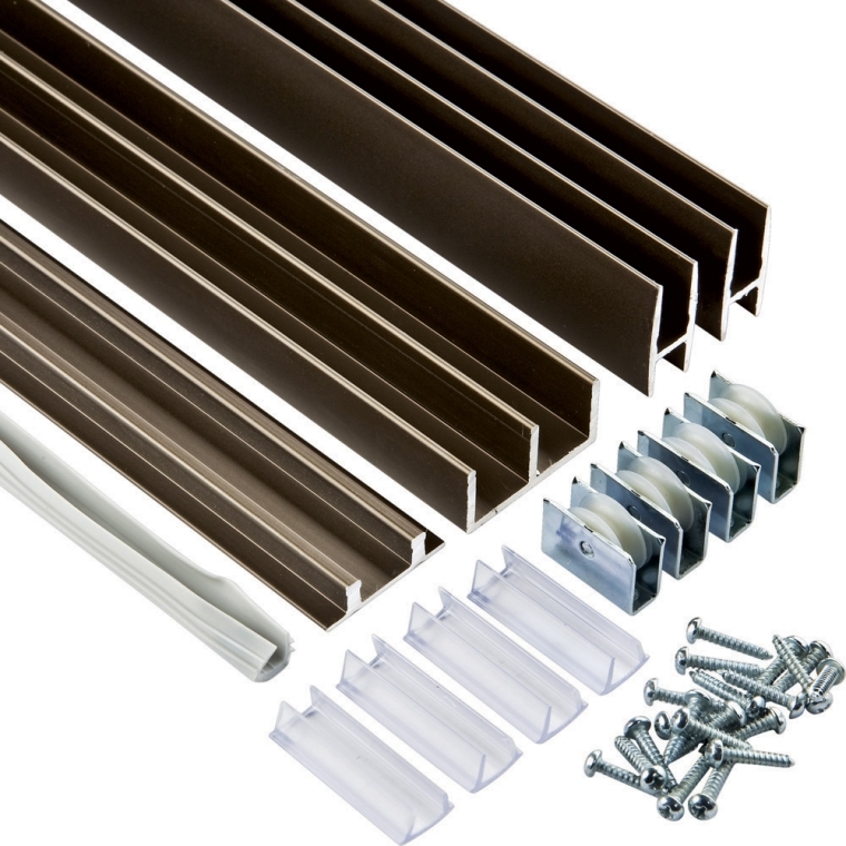 E-Z Glide Tracks-Bronze - full pic 
