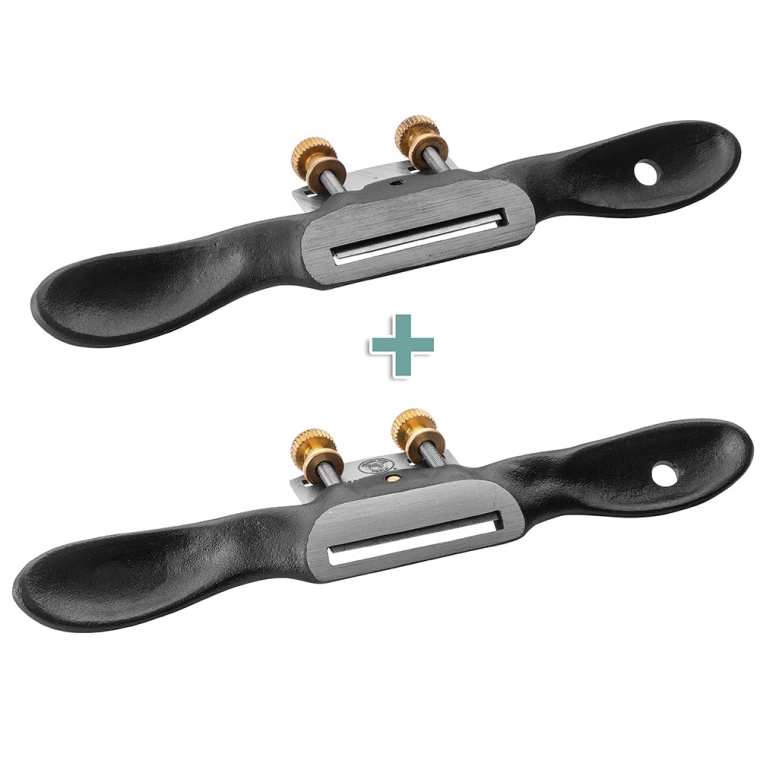 Bench Dog No. 151 Spokeshave Bundle, Flat and Round Soles - main pic