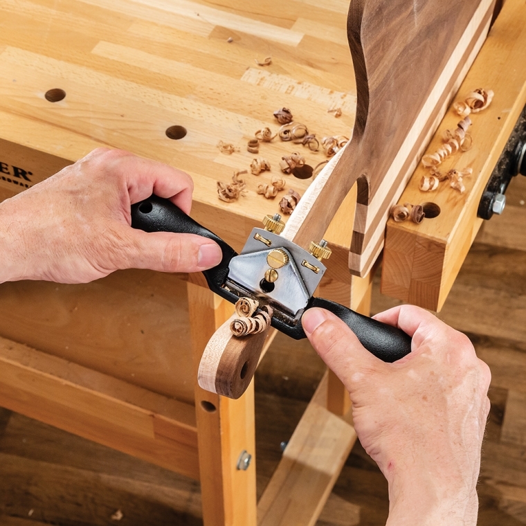 Bench Dog No. 151 Spokeshave Bundle, Flat and Round Soles - full pic 