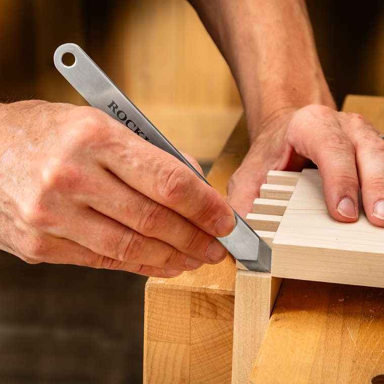Rockler Spear-Point Marking Knife with Sheath - full pic 