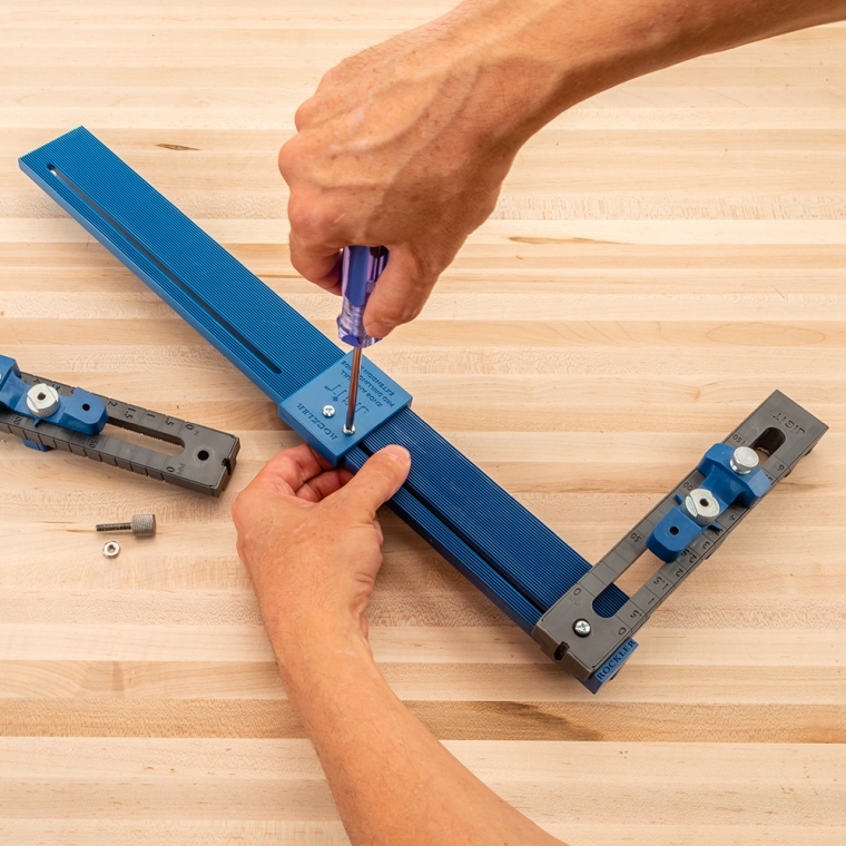 Rockler Jig-It Knob and Pull Pro Drilling Guide Extension - full pic 