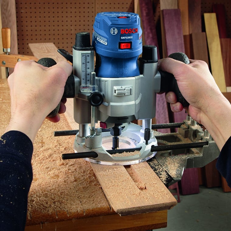 Bosch PR111 Plunge Base for GKF125CEN Palm Router - full pic 