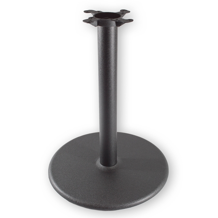 Round Flat Style Dia. Cast Iron Table Base - full pic 
