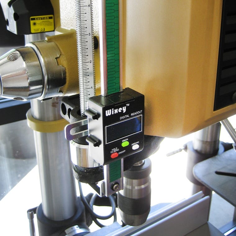 Wixey WR503 Digital Drill Press Depth Gauge - full pic 