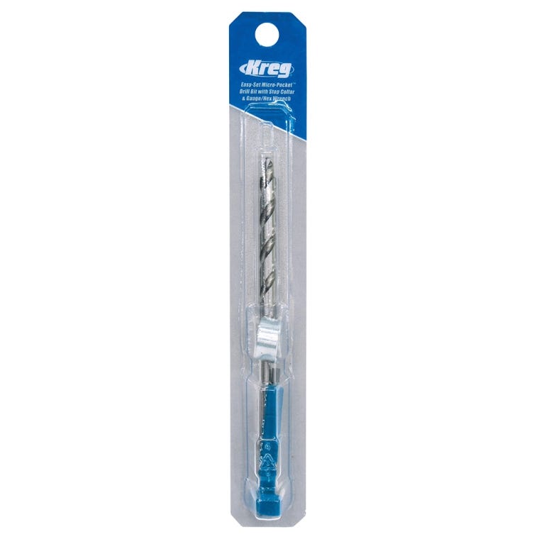 Kreg Micro Drill Bit & Stop Collar for 720/520 Pocket Hole Jigs - full pic 
