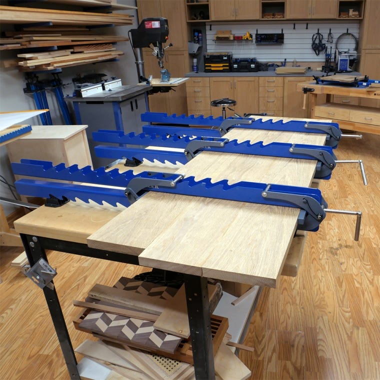 Rockler Deluxe Panel Clamp, Single - full pic 