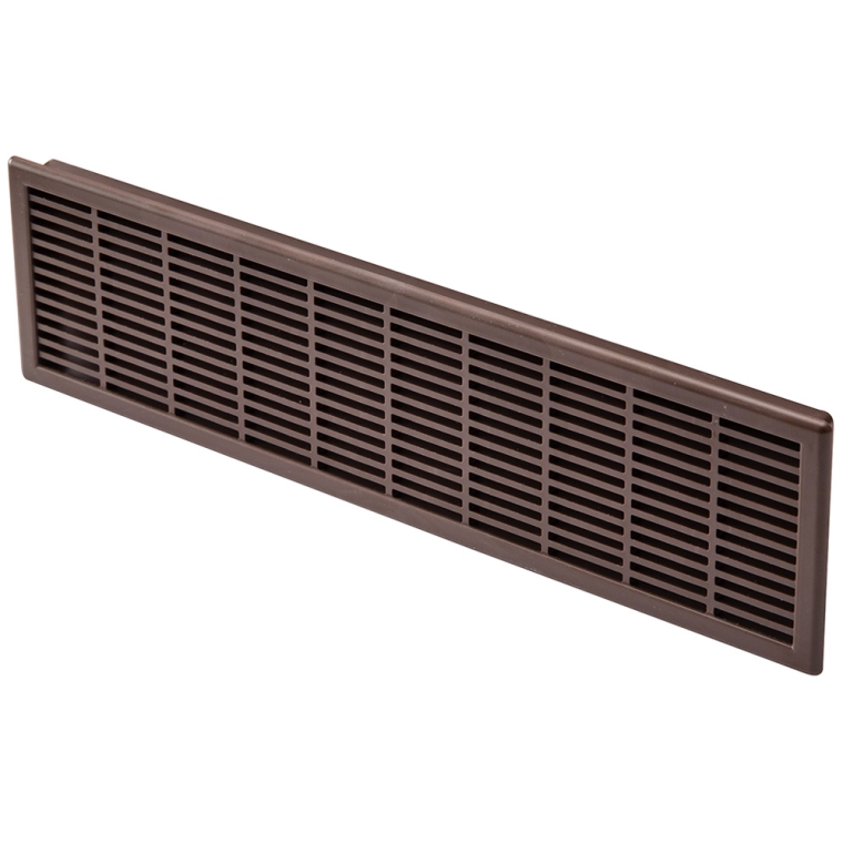 Rectangular Vent Grill, Fits 2-3/8'' x 8-5/8'' Opening - full pic 