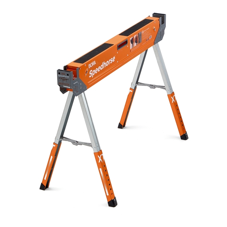 Bora Speedhorse XT Sawhorses with Height-Adjustable Quick-Deploy Legs, 2-Pack - full pic 