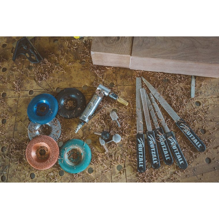 Kutzall Original - Rotor Saw Burr, 1/8'' Shaft, Head Diameter 3/4'' X Head Length 1/8'', Fine - full pic 