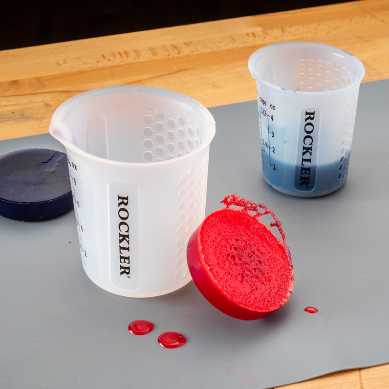 Rockler 5-Piece Silicone Mixing Cup Set - full pic 
