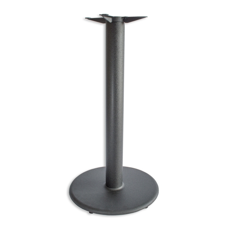 Round Flat Style Dia. Cast Iron Table Base - full pic 
