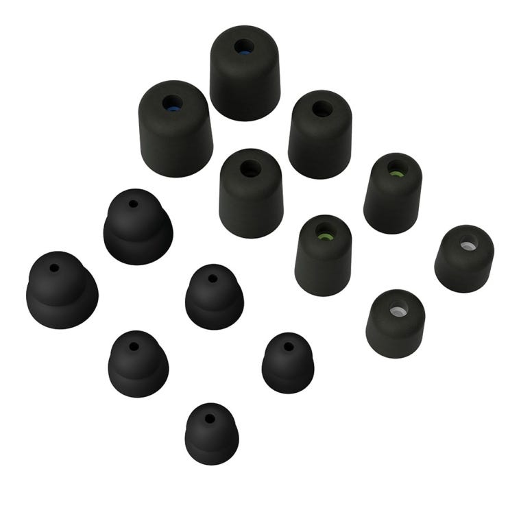 ISOtunes Xtra 2.0 Noise-Isolating Bluetooth Earbuds (Black) - full pic 