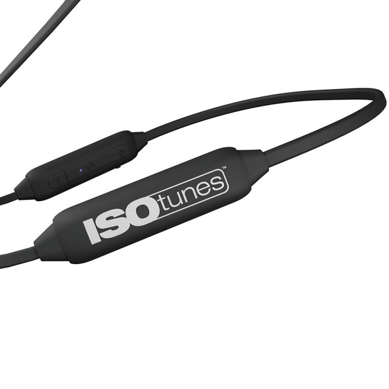 ISOtunes Xtra 2.0 Noise-Isolating Bluetooth Earbuds (Black) - full pic 