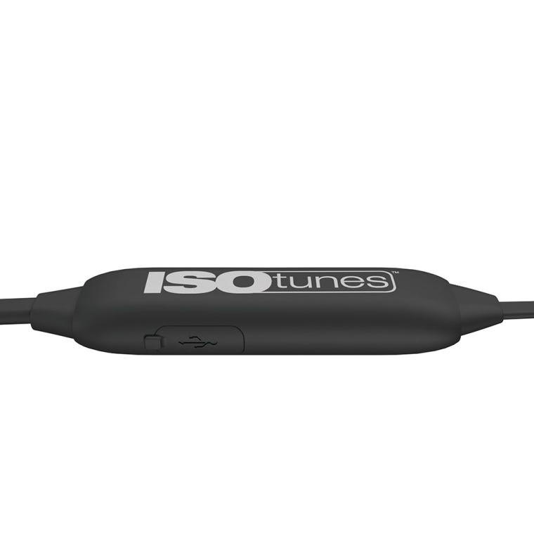 ISOtunes Xtra 2.0 Noise-Isolating Bluetooth Earbuds (Black) - full pic 
