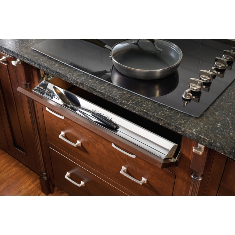 Rev-A-Shelf- Tip-Out Tray Stainless Steel with Soft-Close Hinges - full pic 