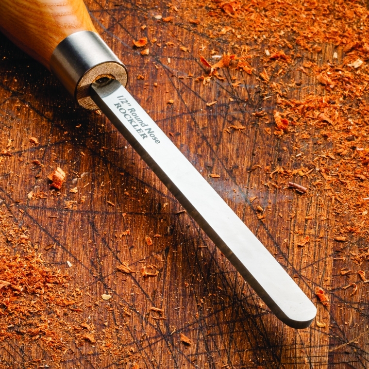 Rockler Traditional High-Speed Steel Ergonomic Turning Tool Set, Full-Size - full pic 