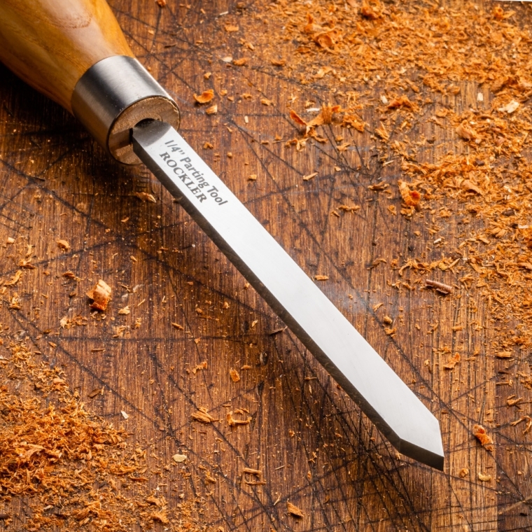 Rockler Traditional High-Speed Steel Ergonomic Turning Tool Set, Full-Size - full pic 