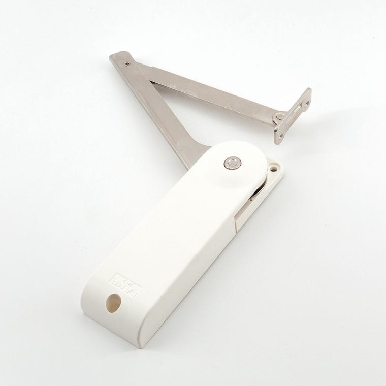 Sugatsune HDS-10S Self-Close/Soft-Close Drop Front Support, White, Right-Side, Medium-Duty - full pic 